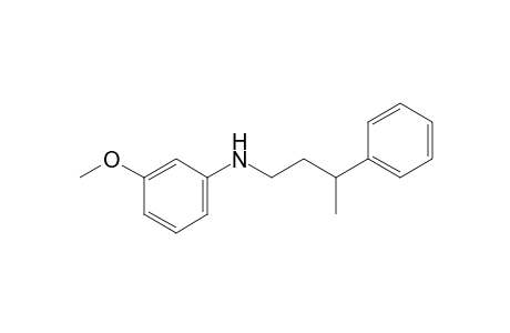 3-Methoxy-N-(3-phenylbutyl)aniline