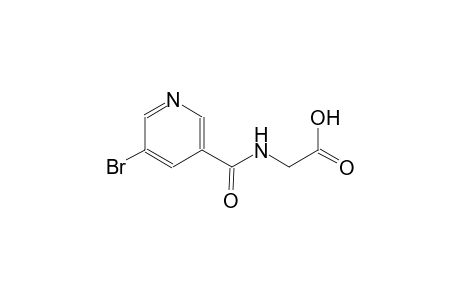 {[(5-bromo-3-pyridinyl)carbonyl]amino}acetic acid