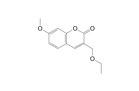 7-Methoxy-3-ethoxymethyl-coumarin