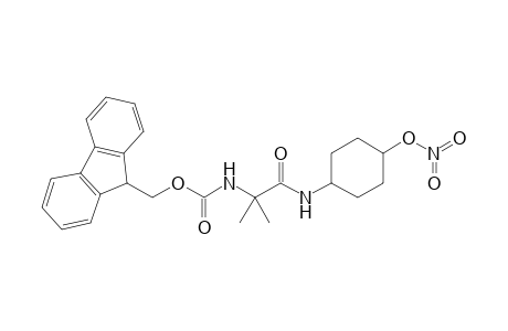 2-[(Fluorenyl-methoxycarbonyl)amino]-2-methyl-N-(4'-nitrooxycyclohexyl)-propionylamide