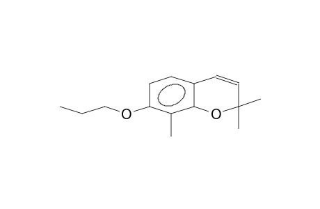 7-[Propoxy]-2,2,8-trimethyl-chromene