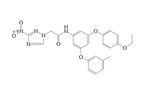 1H-1,2,4-triazole-1-acetamide, N-[3-(4-ethoxyphenoxy)-5-(3-methylphenoxy)phenyl]-3-nitro-