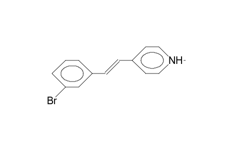 4-(3-Bromo-styryl)-N-methyl-pyridinium cation