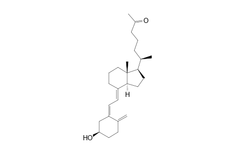 27-Nor-9,10-secocholesta-5,7,10(19)-trien-25-one, 3-hydroxy-, (3.beta.,5Z,7E)-