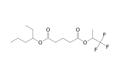 Glutaric acid, 1,1,1-trifluoroprop-2-yl 3-hexyl ester