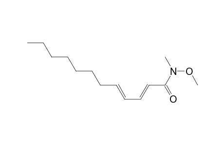 N-Methoxy-N-methyldodeca-(E,E)-2,4-dienamide