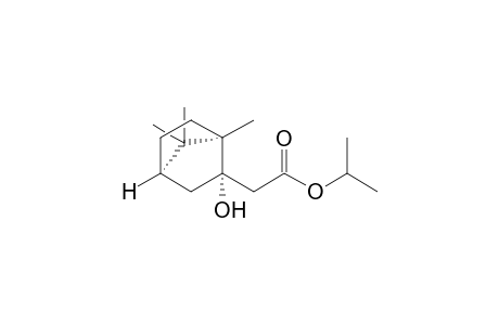 [(1R,2S,4R)-(2-Hydroxy-1,7,7-trimethylbicyclo[2.2.1]hept-2-yl)]acetic acid isopropyl ester