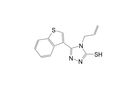 4-allyl-5-(1-benzothien-3-yl)-4H-1,2,4-triazol-3-yl hydrosulfide