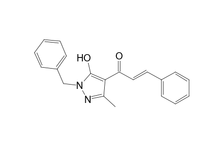 (E)-1-(1-Benzyl-5-hydroxy-3-methyl-1H-pyrazol-4-yl)-3-phenylprop-2-en-1-one