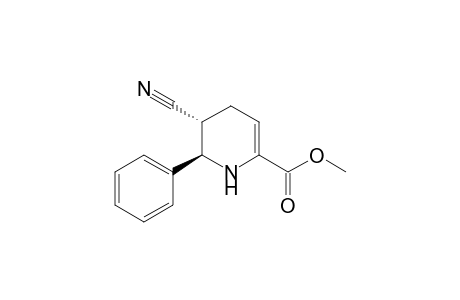 Methyl (5R,6R)-5-Cyano-1,4,5,6-tetrahydro-6-phenyl-pyridine-2-carboxylate