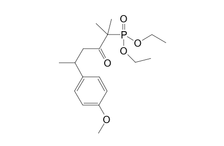 Diethyl [2-(4'-methoxyphenyl)-5-methyl-4-oxo]phosphonate