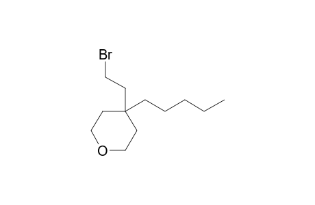 4-(2-bromoethyl)-4-pentyl-oxane