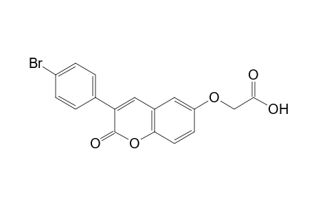 2-[(3-(4-Bromophenyl)coumarin-6-yl)oxy]acetic acid