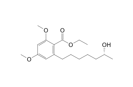 Ethyl (R)-2,4-Dimethoxy-6-(6-hydroxyheptyl)benzoate