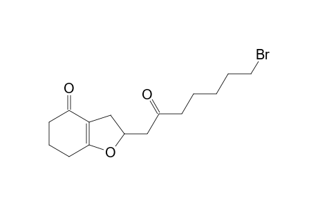 2-(7-bromo-2-oxoheptyl)-3,5,6,7-tetrahydro-2H-benzofuran4-one