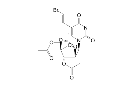 1-(2,3,5-tri-o-Acetyl-.beta.-D-arabinofuranosyl)-5-(2-E-bromovinyl)uracil