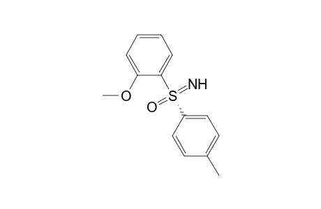 Sulfoximine, S-(2-methoxyphenyl)-S-(4-methylphenyl)-, (S)-
