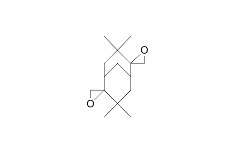 3,3,7,7-Tetramethyl-2,6-dimethylene-bicyclo(3.3.1)nonane bis(epoxide)