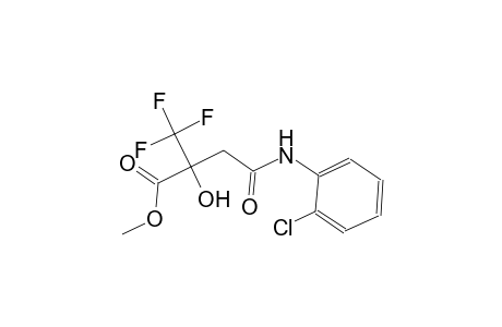 methyl 4-(2-chloroanilino)-2-hydroxy-4-oxo-2-(trifluoromethyl)butanoate