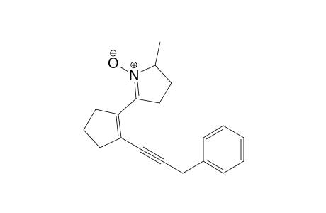 2-Methyl-1-oxidanidyl-5-[2-(3-phenylprop-1-ynyl)cyclopenten-1-yl]-3,4-dihydro-2H-pyrrol-1-ium