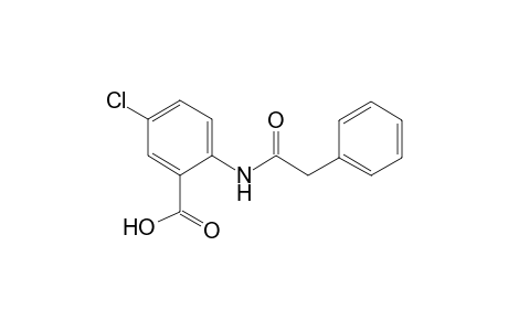 5-Chloro-2-[(phenylacetyl)amino]benzoic acid