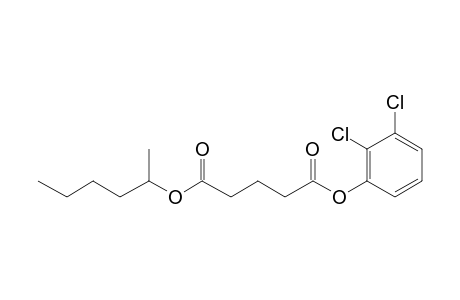 Glutaric acid, 2,3-dichlorophenyl 2-hexyl ester