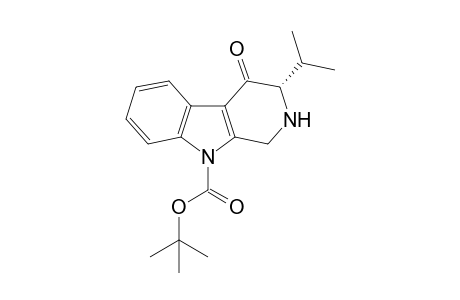 (3S)-3-isopropyl-4-keto-2,3-dihydro-1H-$b-carboline-9-carboxylic acid tert-butyl ester