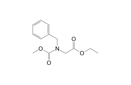 2-[benzyl(carbomethoxy)amino]acetic acid ethyl ester
