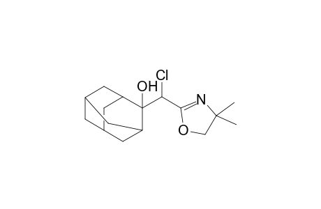 2-[chloranyl-(4,4-dimethyl-5H-1,3-oxazol-2-yl)methyl]adamantan-2-ol