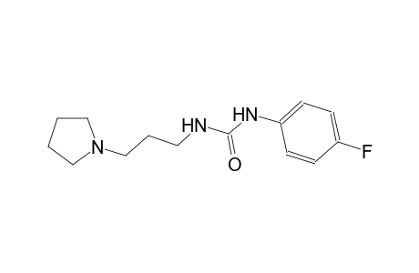 urea, N-(4-fluorophenyl)-N'-[3-(1-pyrrolidinyl)propyl]-