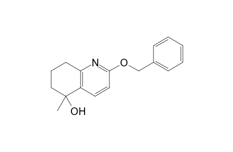 2-benzoxy-5-methyl-7,8-dihydro-6H-quinolin-5-ol