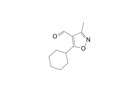 3-Methyl-5-cyclohexylisoxazol-4-carbaldehyde