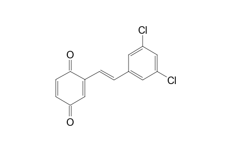 2-[2'-(3",5"-Dichlorophenylethenyl]-1,4-benzoquinone