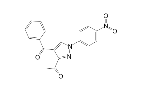 1-[4-benzoyl-1-(4-nitrophenyl)-1H-pyrazol-3-yl]-ethanone