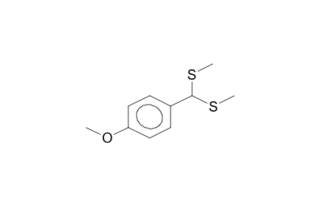 Benzene, 1-[bis(methylthio)methyl]-4-methoxy-