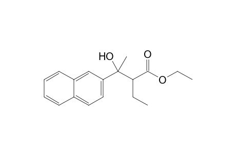 Ethyl 2-ethyl-3-hydroxy-3-(2-naphthyl)butanoate