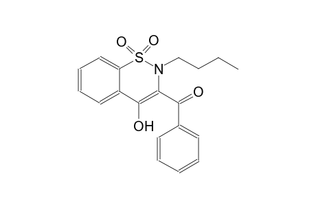 (2-butyl-4-hydroxy-1,1-dioxido-2H-1,2-benzothiazin-3-yl)(phenyl)methanone