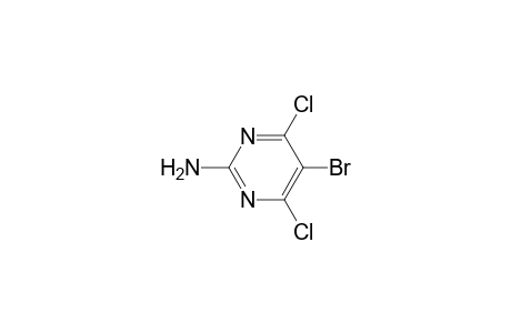 2-Pyrimidinamine, 5-bromo-4,6-dichloro-