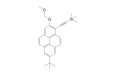 {[7-tert-butyl-2-(methoxymethoxy)pyrene-1-yl]ethynyl}(trimethyl)silane