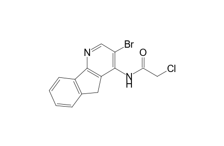 Acetamide, N-(3-bromo-4-indeno[1,2-b]pyridyl)-2-chloro-