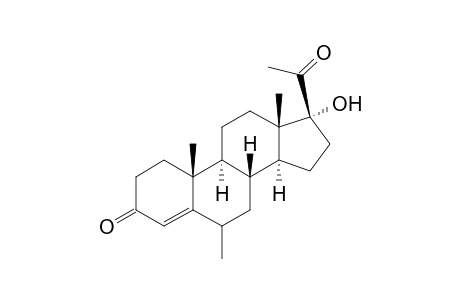 (8R,9S,10R,13S,14S,17R)-17-acetyl-17-hydroxy-6,10,13-trimethyl-2,6,7,8,9,11,12,14,15,16-decahydro-1H-cyclopenta[a]phenanthren-3-one