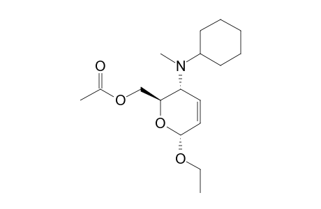 ETHYL-6-O-ACETYL-4-(N-CYCLOHEXYL)-METHYLAMINO-2,3,4-TRIDEOXY-ALPHA-D-ERYTHRO-HEX-2-ENOPYRANOSIDE
