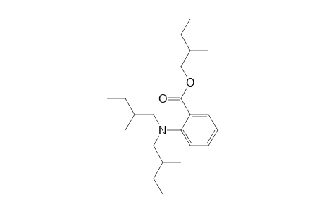 Benzoic acid, 2-di(2-methylbutyl)amino-, 2-methylbutyl ester