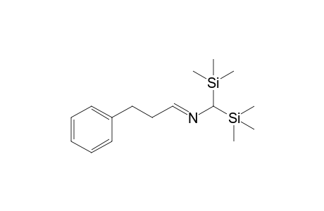 (E)-bis(trimethylsilyl)methyl-(3-phenylpropylidene)amine