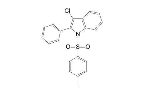 1H-Indole, 3-chloro-1-[(4-methylphenyl)sulfonyl]-2-phenyl-