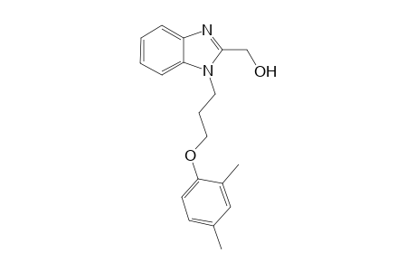 1H-1,3-Benzimidazole-2-methanol, 1-[3-(2,4-dimethylphenoxy)propyl]-