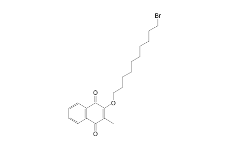 2-(10-Bromodecyloxy)-3-methylnaphthalene-1,4-dione