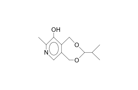 5-Isopropyl-1'-hydroxy-2'-methyl-4,6-dioxa-pyrido-cycloheptene