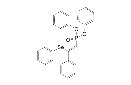 (Z)-1-(DIPHENOXYPHOSPHINYL)-2-PHENYL-2-(PHENYLSELENO)-ETHENE