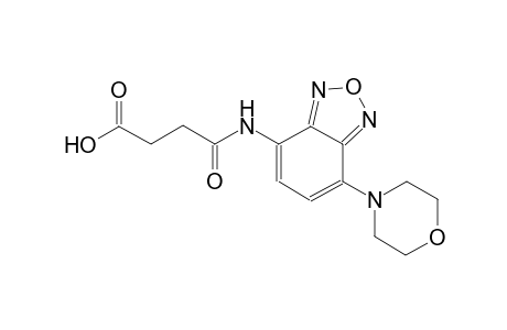 4-{[7-(4-morpholinyl)-2,1,3-benzoxadiazol-4-yl]amino}-4-oxobutanoic acid